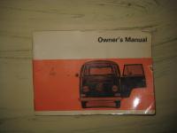 1969 Owner's Manual