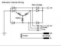 Alternator Internal Wiring Schematic