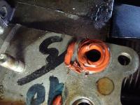 bad oil cooler seal installation