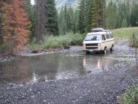 Vanagon in the wilds