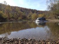 Buffalo River AR river crossing